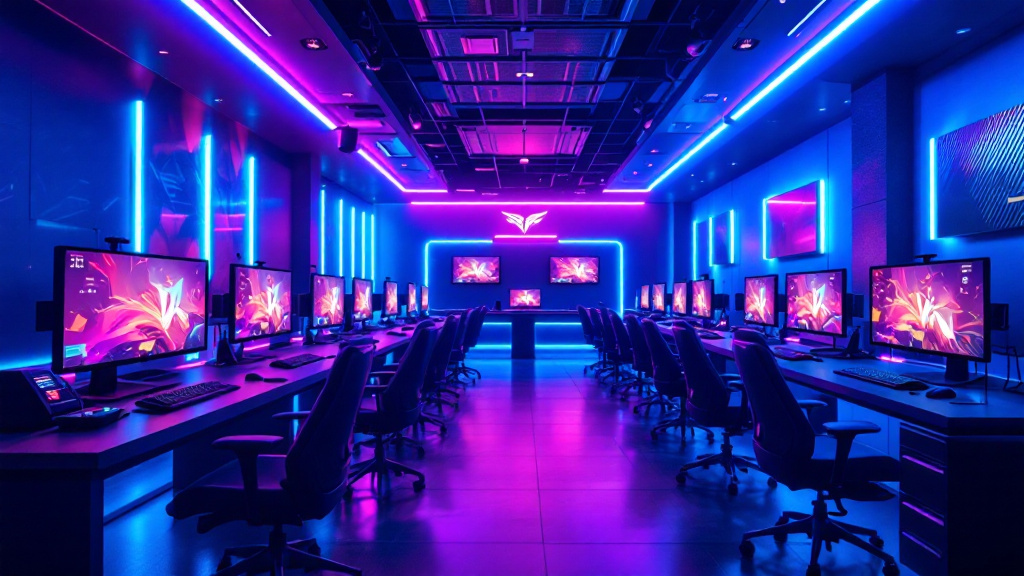 Salle esport à Lille